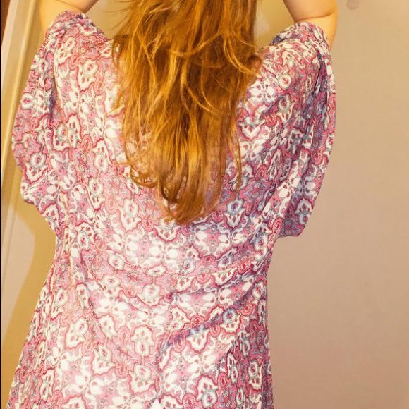 Paisley Mid Length Kimono - Picture 6 of 7